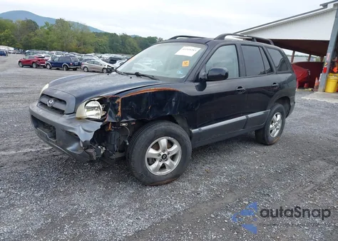 2006 Hyundai Santa Fe Gls из США, поврежденный, VIN KM8SC73D86U102487